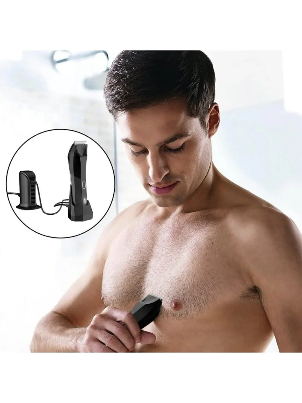 Replacement Charging Dock & AC Adapter for Wireless Electric Grooming Trimmer